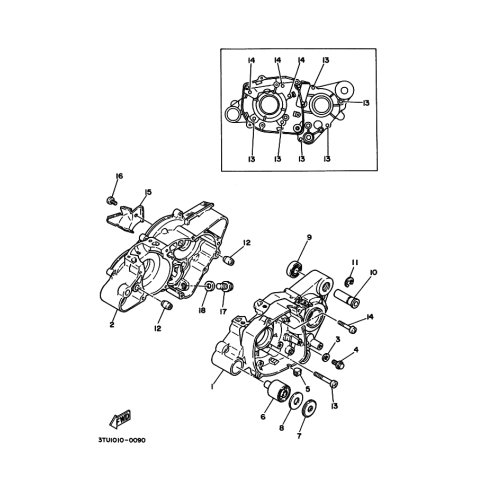 DAMPFER, MOTORAUFHANGUNG 1