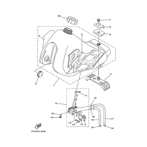 KRAFTSTOFFTANK KOMPL.