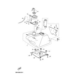 ISOLATOR, KRAFTSTOFFTANK 2