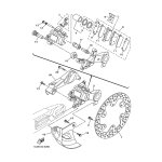 BREMSSATTEL KOMPL., HINTEN