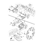 BREMSSATTEL KOMPL., HINTEN