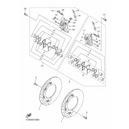 BREMSSATTEL KOMPL.(L)