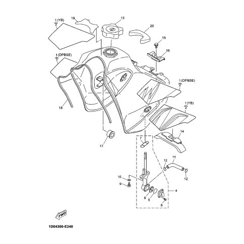 KRAFTSTOFFTANK KOMPL.