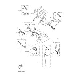 FIXING KIT,SIDE STAND