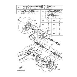 REAR DRIVE SHAFT ASSY