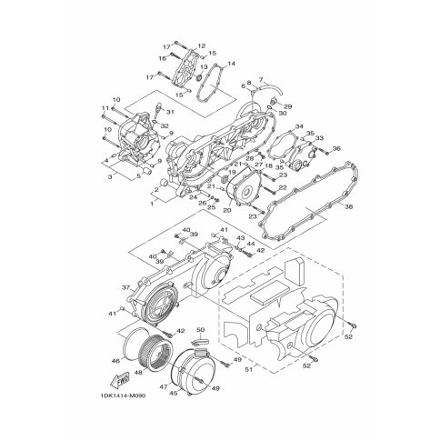 COVER, CRANKCASE 3