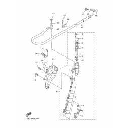 BRACKET, MASTER CYLINDER