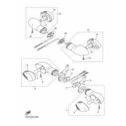 HINTERER BLINKER KOMPL. 2