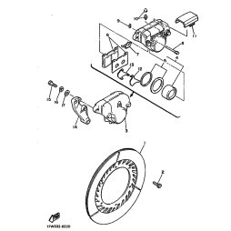 BREMSSATTEL KOMPL.