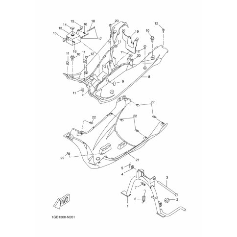 BEFESTIGUNGSPLATTE, BATTER.