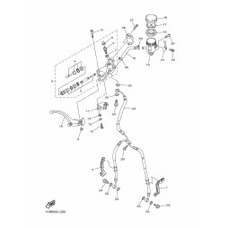 HALTER, BREMSSCHLAUCH 1