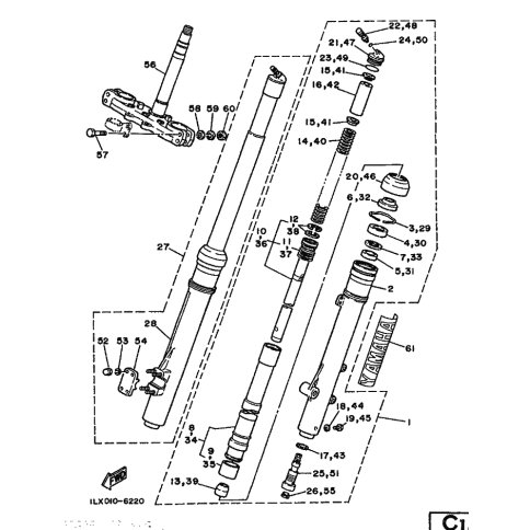 FEDER,VORDERRADGABEL