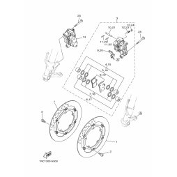 BREMSSATTEL KOMPL.(L)