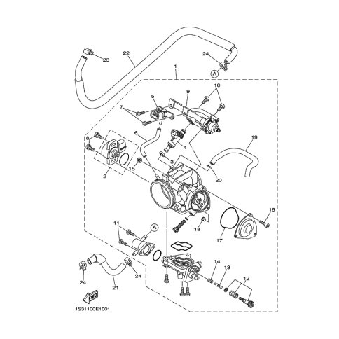 THROTTLE SENSOR SET