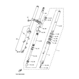FEDER,VORDERRADGABEL