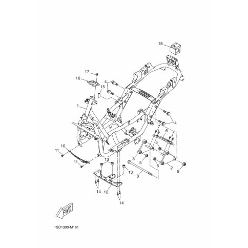 ENGINE BRACKET COMP. 2