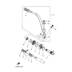 NABE, KICKSTARTERKURBEL
