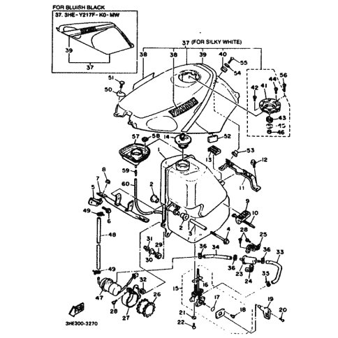 KONSOLE, TANKBEFESTIGUNG