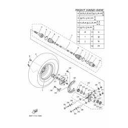 REAR KNUCKLE ASSY