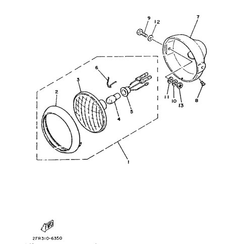 RINGKRANZ, SCHEINWERFER