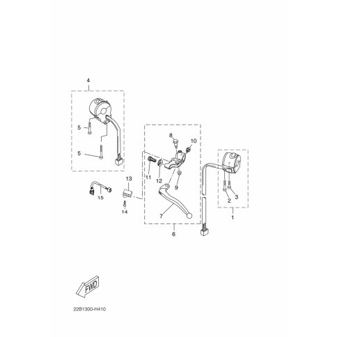 HEBELHALTER KOMPL. 1