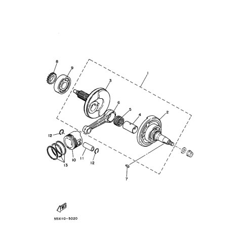KOLBEN (0.50MM UG)