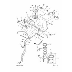 BRACKET, TANK FITT