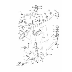 HALTER, BREMSSCHLAUCH