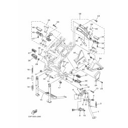 KONSOLE, FUSSRASTE 1