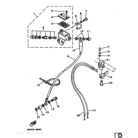 HALTER, ANLASSERHEBEL