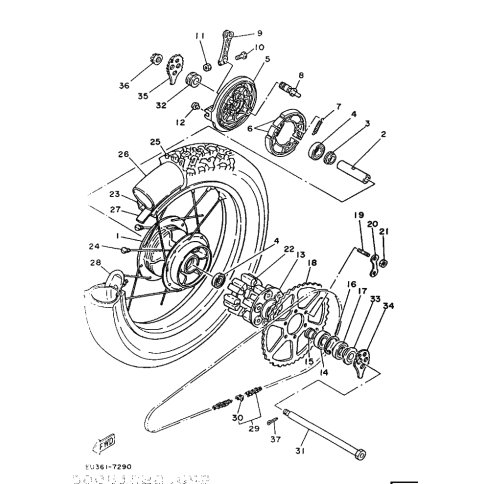 BREMSSCHUHSATZ