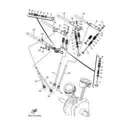 HALTER, VENTILFEDER