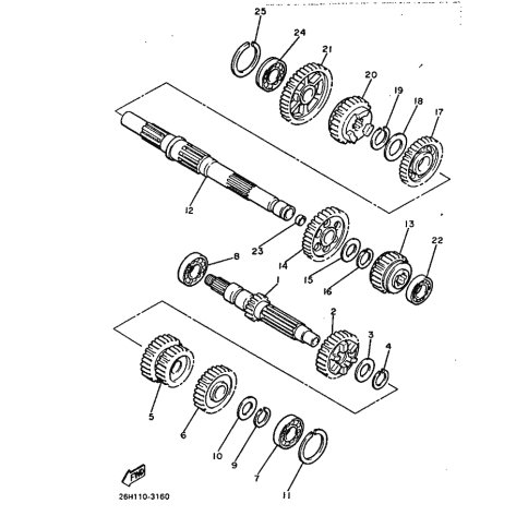 AXLE, DRIVE