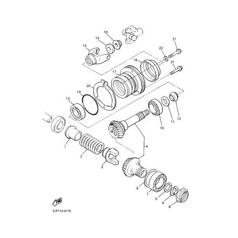 ZWISCHENGETRIEBE KOMPL.