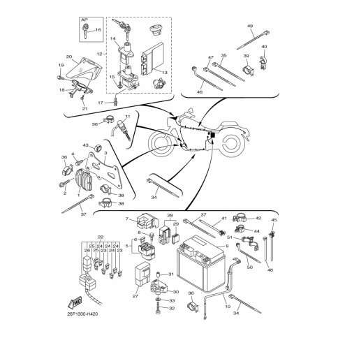 MAIN SW. IMMOBILIZER KIT