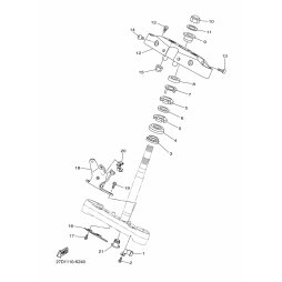 HALTER, BREMSSCHLAUCH