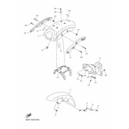 HALTER, BREMSSCHLAUCH