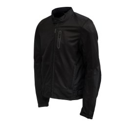 Sommer-Motorradjacke aus Mesh (Herren) XL Black