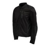 Sommer-Motorradjacke aus Mesh (Herren) XL Black