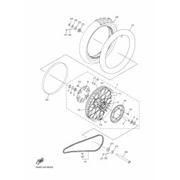 REAR WHEEL SUB-ASSY
