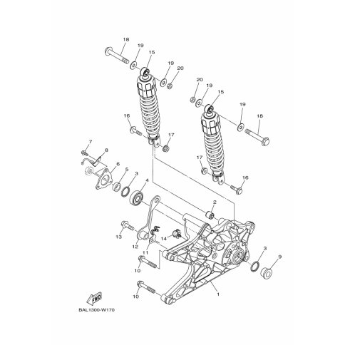 BOLT, FLANGE DEEP