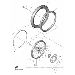 RADFELGE KOMPL. , VORNE