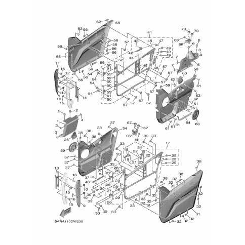 STUTZE, SEITENDECKEL 2