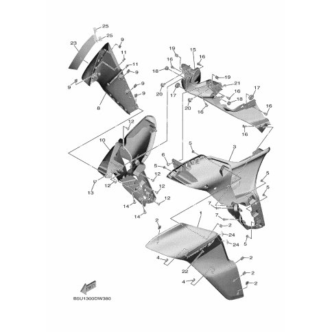 KAROSSERIE, V. UNTEN 1