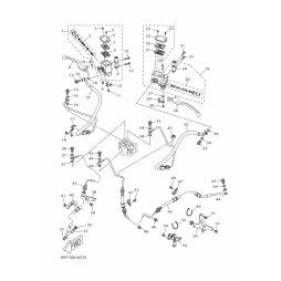 HALTER, BREMSSCHLAUCH