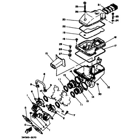 TRENNUNG, LUFTFILTERGEHAUSE