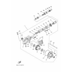 FRONT AXLE GEAR CA