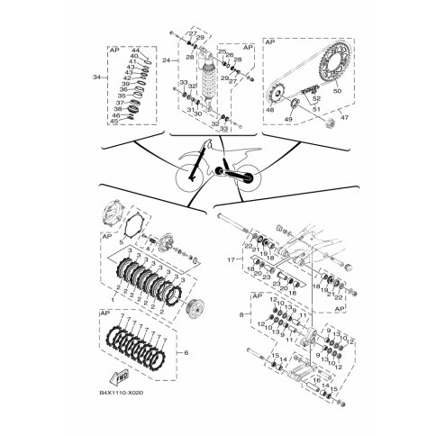 KUPPLUNGSPLATTEN KIT