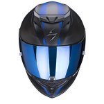 Scorpion EXO-520 AIR LATEN Schwarzmatt-Blau