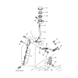HALTER, BREMSSCHLAUCH 1